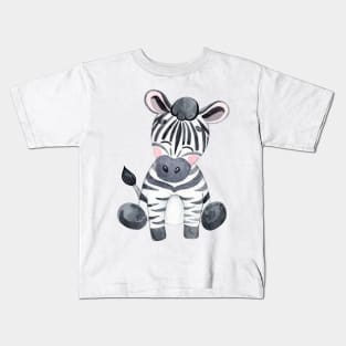 Cute zebra Kids T-Shirt